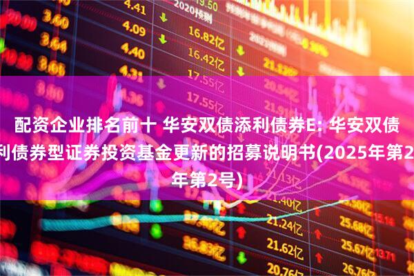 配资企业排名前十 华安双债添利债券E: 华安双债添利债券型证券投资基金更新的招募说明书(2025年第2号)